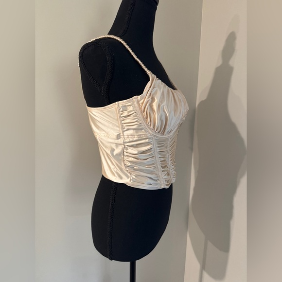 Hollister Gilly Hicks corset bra top-Y2K soft grunge-early 2000s revival large - Picture 3 of 5